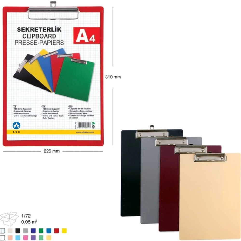Ark 760 Kapaksız Sekreterlik A4 Lacivert Oto Boyaları Fiyatı
