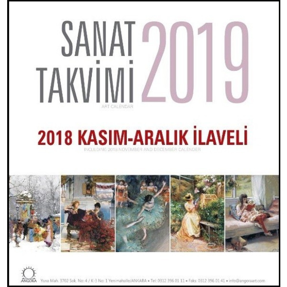 Arkadaş 2019 Masa Takvimi Sanat Mimari Kitapları Fiyatı