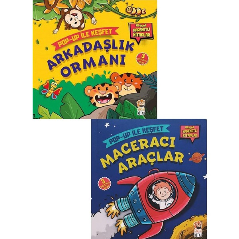 Arkadaşlık Ormanı ve Maceracı Araçlar 2 Kitap Çocuk Masal Fiyatı