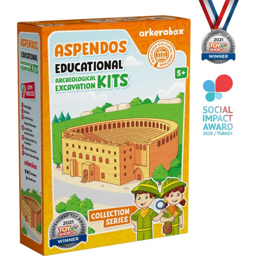 Arkerobox Aspendos Eğitici Kazı Seti - Renkli Oto Boyaları Fiyatı