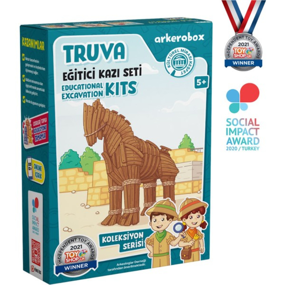 Arkerobox Truva Eğitici Kazı Seti ARK2179 - Renkli Eğitici Oyuncak Fiyatı