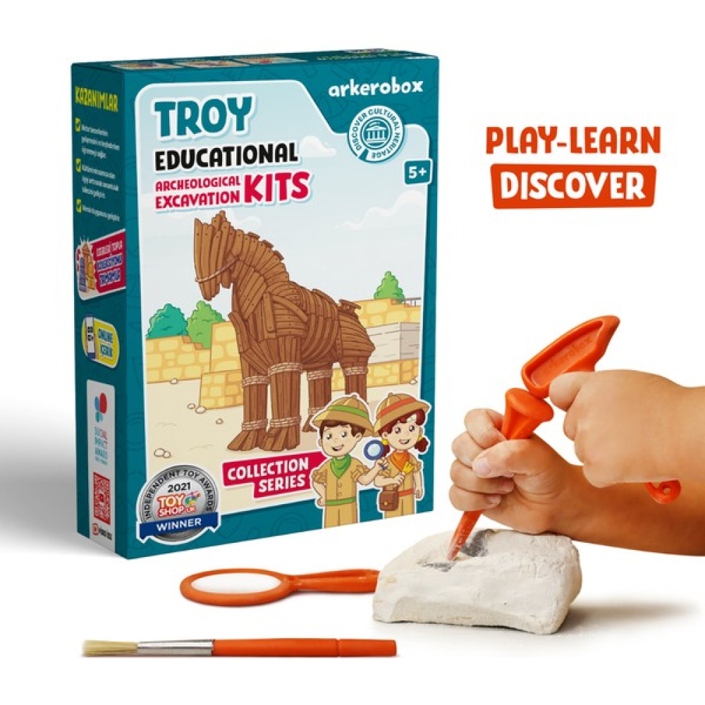 arkerobox Truva Eğitici Kazı Seti | Koleksiyon Serisi Eğitici Oyuncak Fiyatı