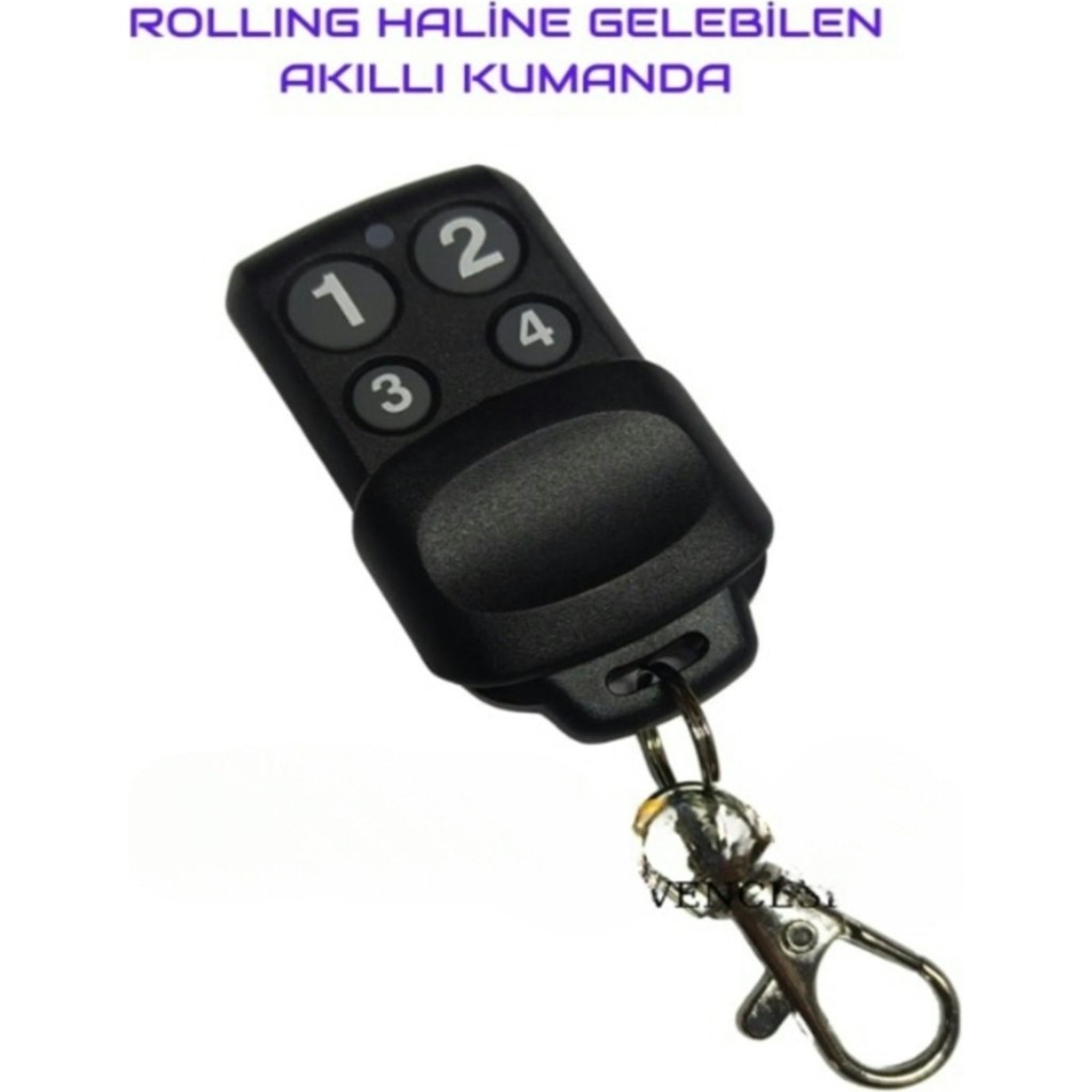 Arkeyss Rolling (Nice, Bft, Hiland, Faac Vb) Olabilen Fıx Akıllı Kumanda Garaj Kepenk Bariyer Kumandası Diğer Fiyatı
