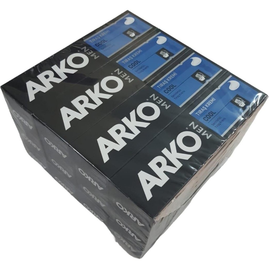 Arko 12 Adet Arko Tras Kremı 90 G Mavı Cool 86 Ml. Tıraş Jelleri / Köpükleri / Kremleri Fiyatı