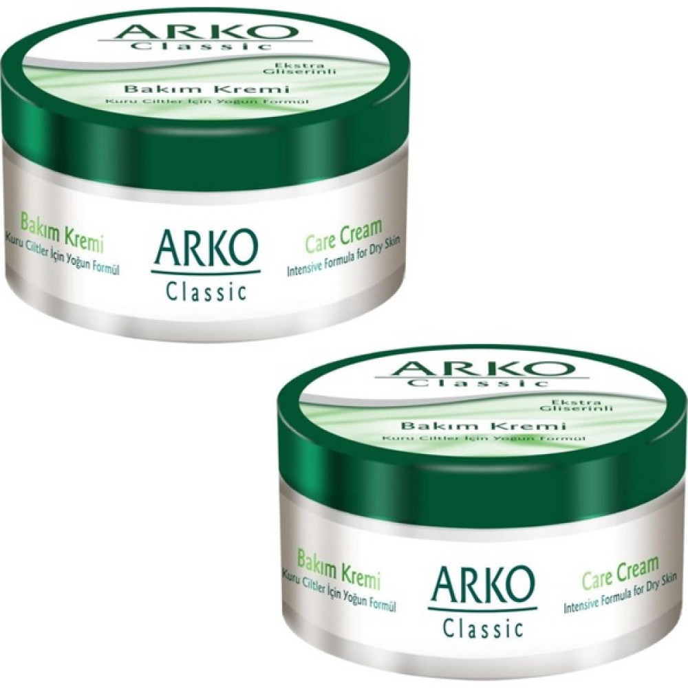 Arko Classic Bakım Kremi 250 ml 2 Adet Nemlendiriciler Fiyatı