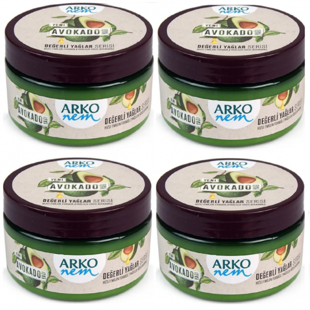 Arko Degerli Yaglar Avokado Yagi 250 Ml X 4 Adet Vücut Losyonu ve Nemlendiricileri Fiyatı
