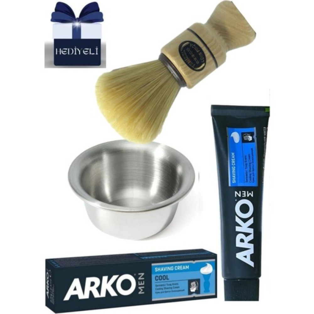 Arko Men Cool Sakal Tıraş Seti Fırçası Tası Kırem Tıraş Sonrası Bakım Fiyatı