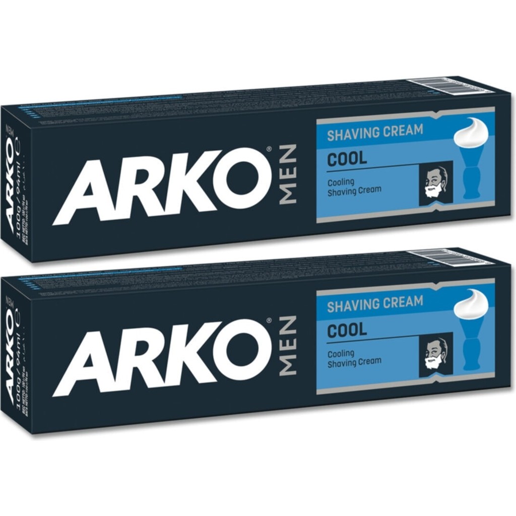 Arko Men Cool Tıraş Kremi 100GR X2 Adet Tıraş Jelleri / Köpükleri / Kremleri Fiyatı