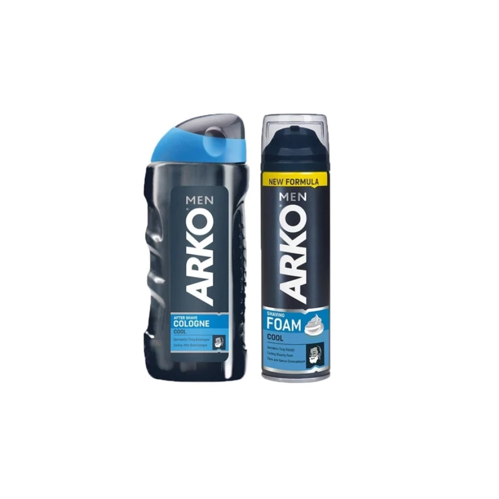 Arko Men Men Cool Tıraş Kolonyası 250Ml+Tıraş Köpüğü 200Ml Tıraş Jelleri / Köpükleri / Kremleri Fiyatı