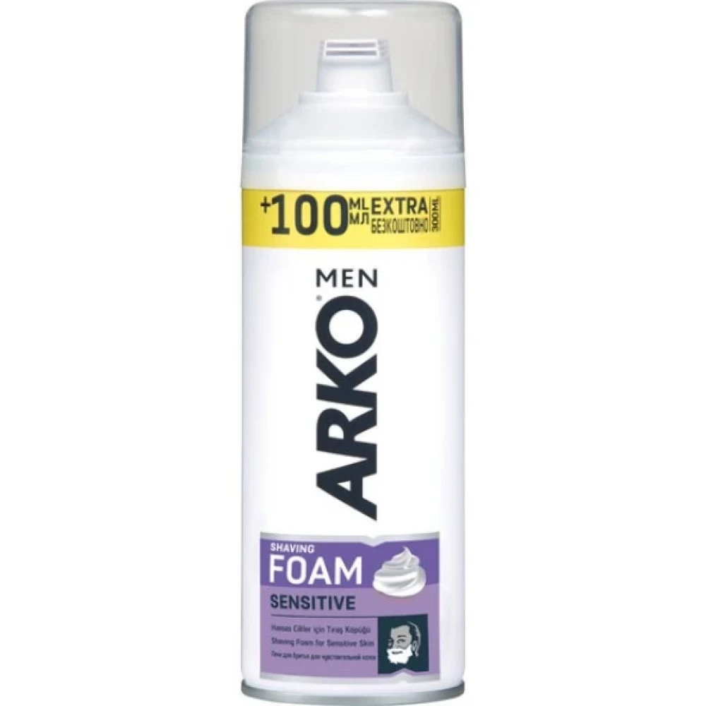 Arko Men Sensitive Tiras Kopugu 300Ml (100 Ml Hediye) Tıraş Jelleri / Köpükleri / Kremleri Fiyatı