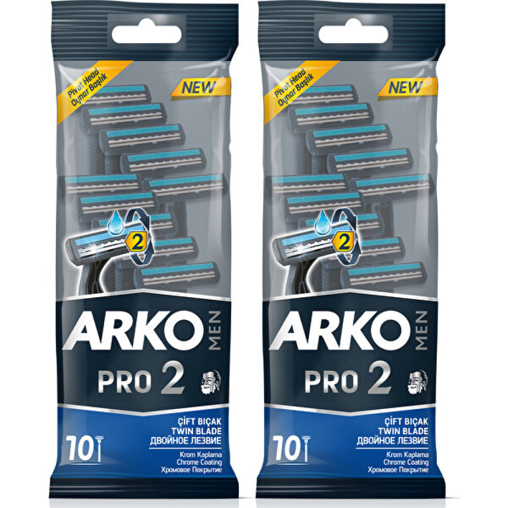 Arko Men T2 Pro Tıraş Bıçağı 20'Li - 1 Tıraş Bıçağı ve Yedekleri Fiyatı
