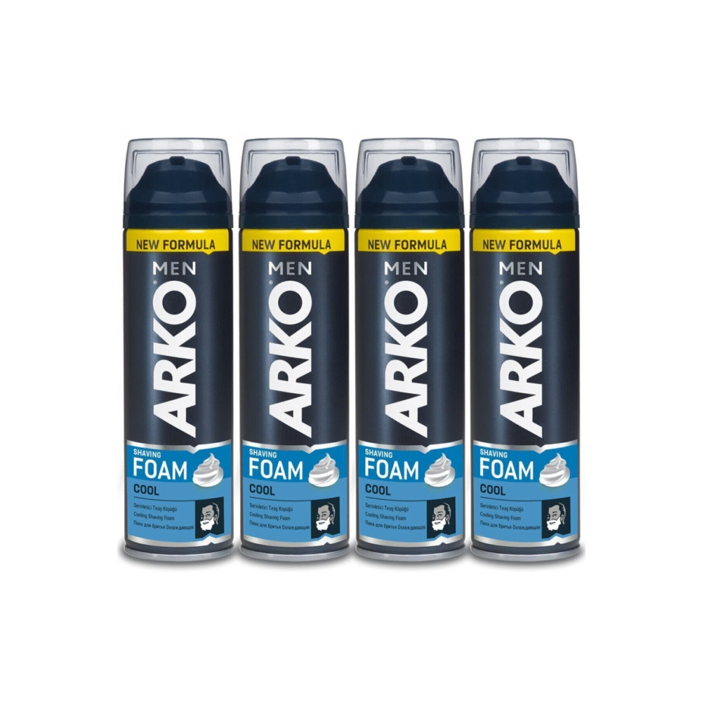 Arko Men Tıraş Köpüğü Cool 4x200ml Tıraş Jelleri / Köpükleri / Kremleri Fiyatı