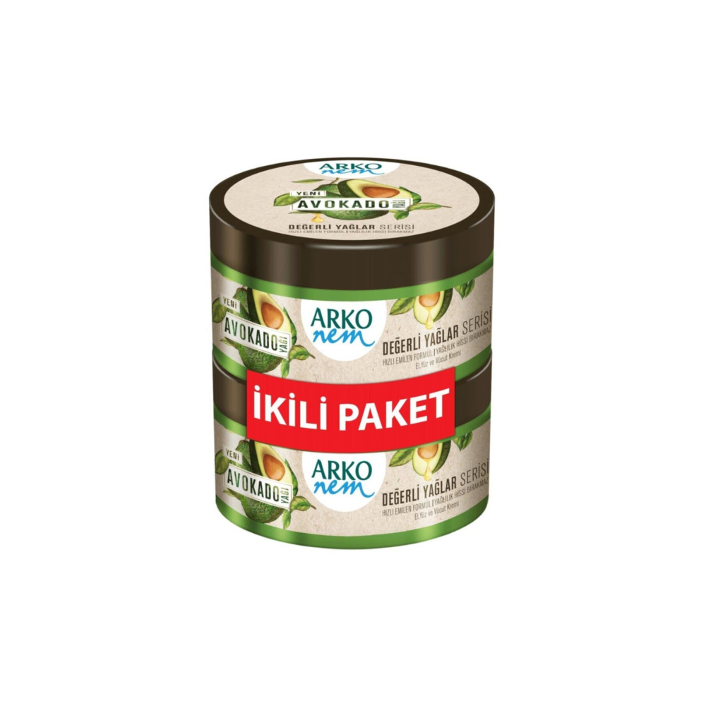 ARKO Nem 250 ml+250 Avokado Cilt ve Yüz Bakımı Fiyatı