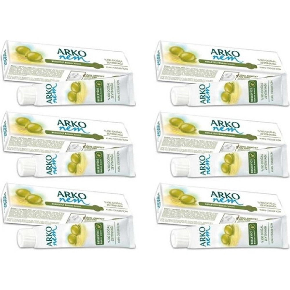 Arko Nem 6 Adet Naturel Zeytinyağı El ve Vücut Bakım Kremi 20 cc Oto Boyaları Fiyatı
