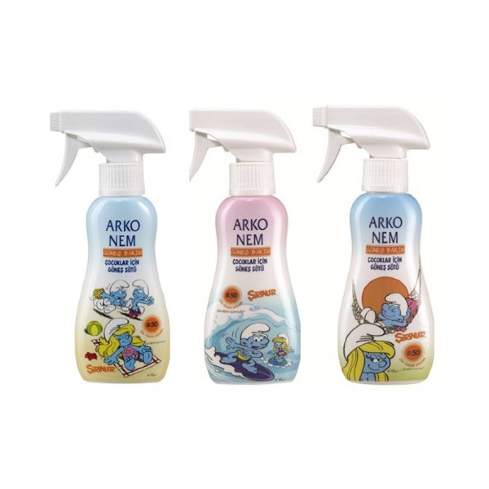 Arko Nem Güneş Bakım Çocuklar İçin Güneş Sütü Spf 50 200 Ml Güneş Kremleri ve Losyonları Fiyatı