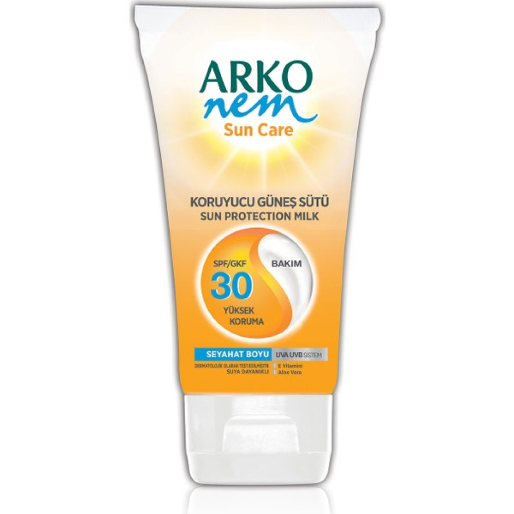 Arko Nem Koruyucu Güneş Sütü 30 Faktör 75ml (Seyahat Boyu ) Güneş Kremleri ve Losyonları Fiyatı