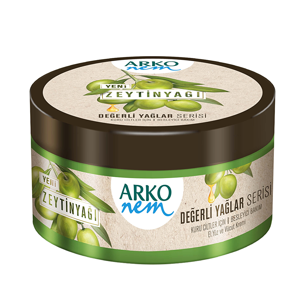 Arko Nem Krem Değerli Yağlar Zeytinyağlı 250 Ml El Bakımı Fiyatı