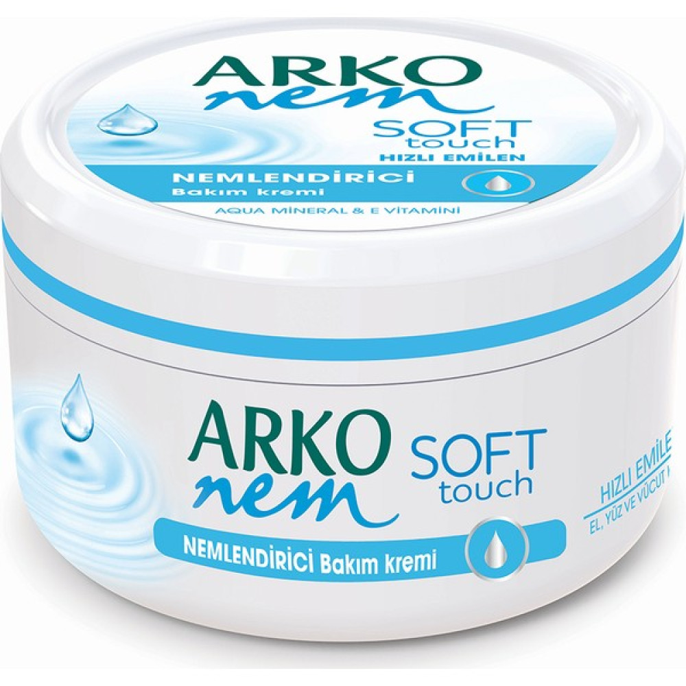 Arko Nem Krem Nemlendirici Bakım Soft Touch El ve Vücut Kremi 300ml El Bakımı Fiyatı