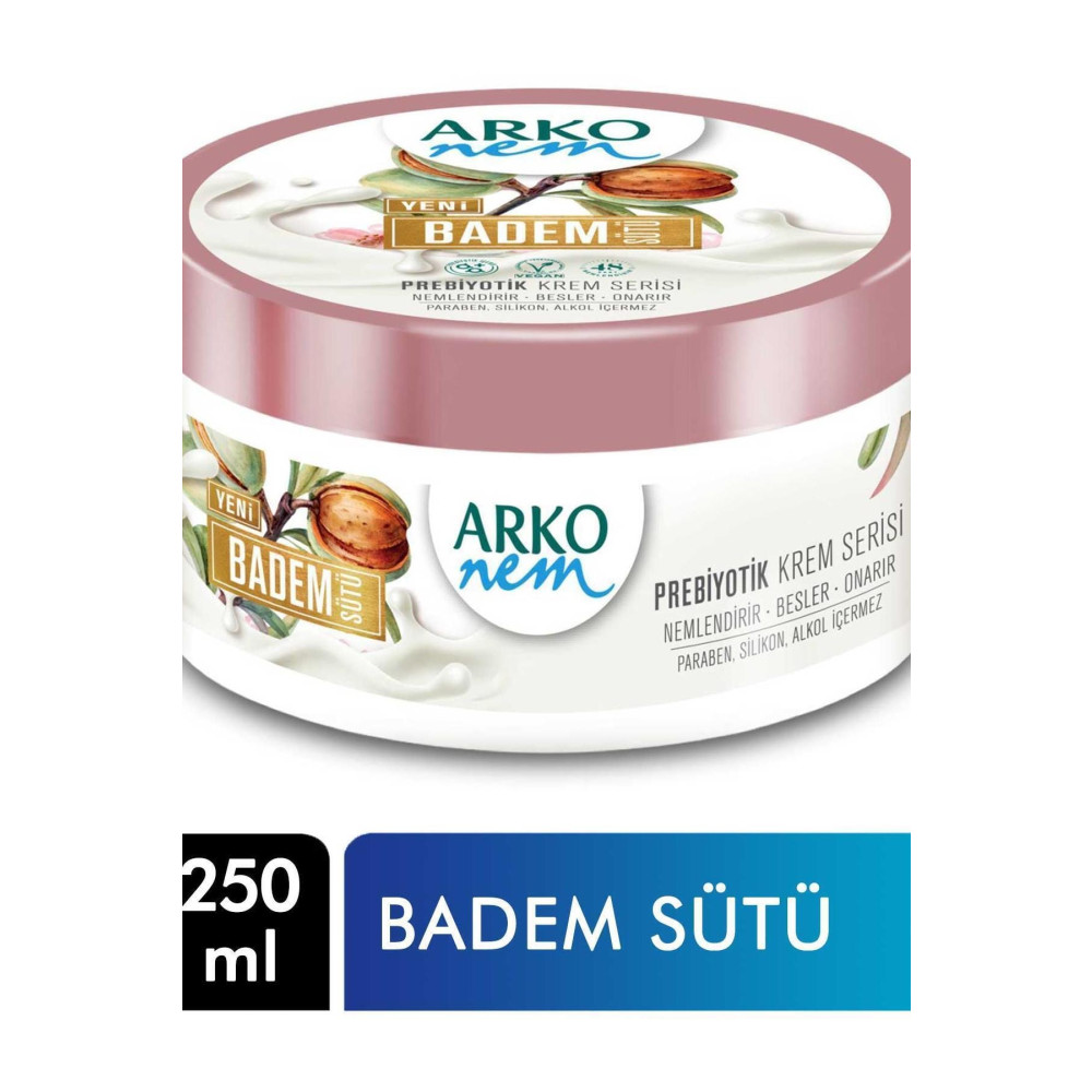 ARKO Nem Krem Prebiyotik 250 Ml Badem Sütü 8690506507367 Yüz Kremi Cilt ve Yüz Bakımı Fiyatı