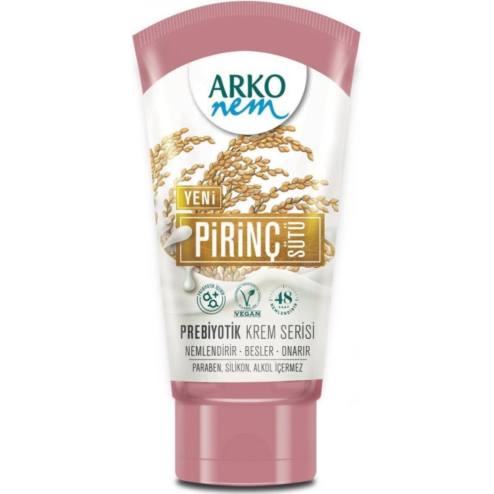 Arko Nem Pirinc Sutu Ozlu Prebiyotik Tup Krem 60 Ml Vücut Losyonu ve Nemlendiricileri Fiyatı