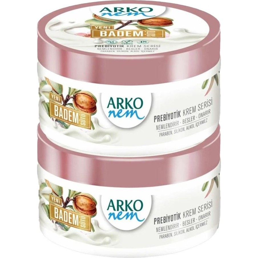 Arko Nem Prebiyotik Badem Sütü 250ML (2 Adet) El Bakımı Fiyatı