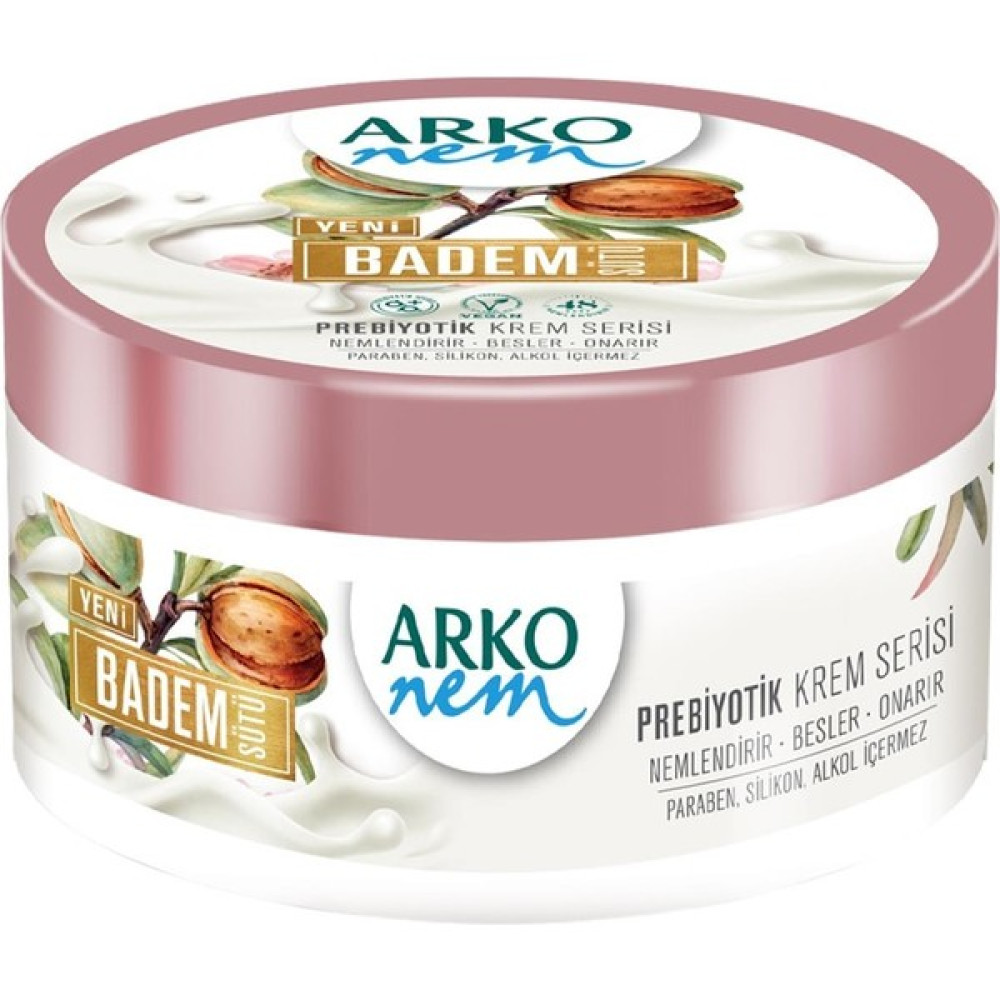 Arko Nem Prebiyotik Badem Sütü Krem 250 ml El Bakımı Fiyatı