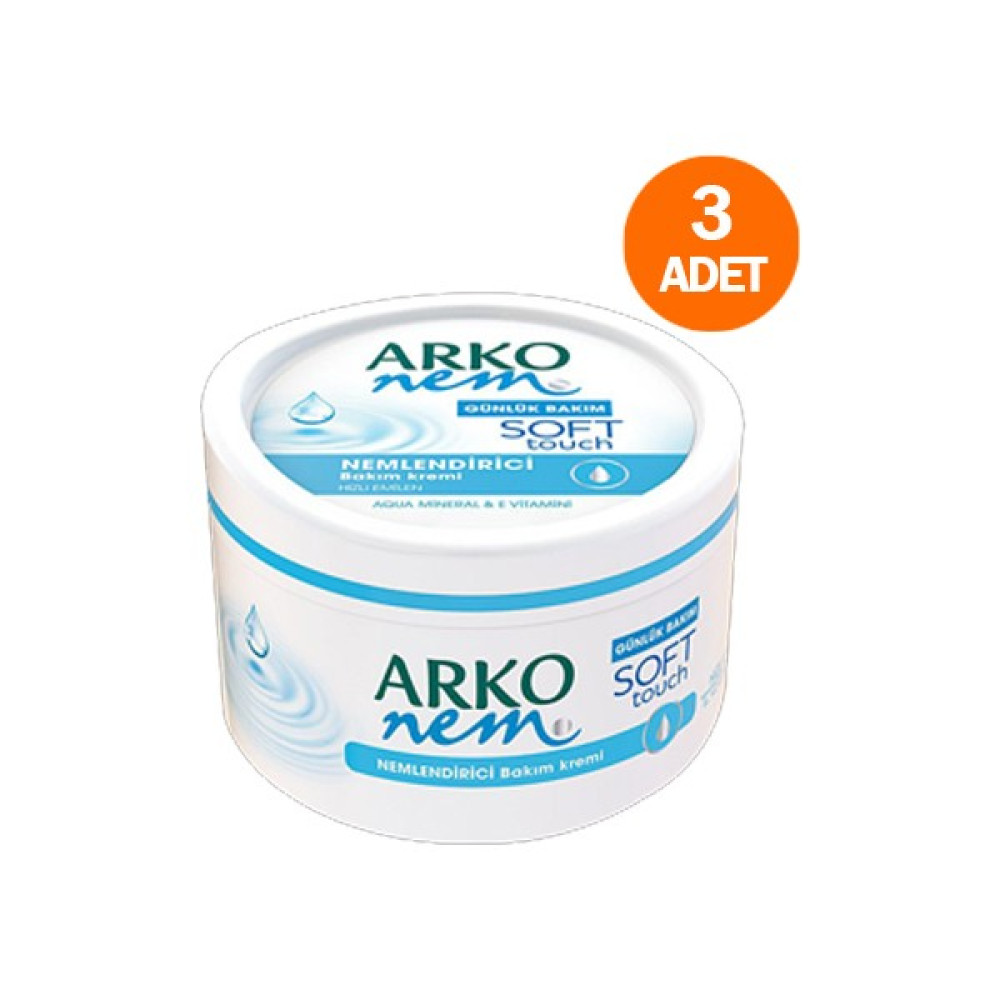 Arko Nem Soft Touch Nemlendirici Bakım Kremi 150 ml (3 Adet) Nemlendiriciler Fiyatı