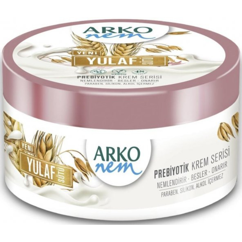 Arko Nem Yulaf Sutu Ozlu Prebiyotik Krem 250 Ml Vücut Losyonu ve Nemlendiricileri Fiyatı