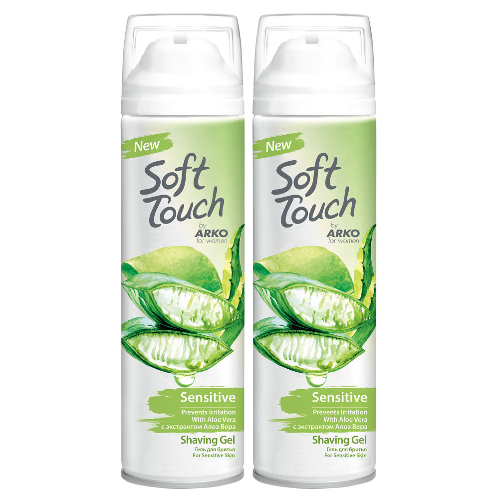 ARKO Soft Touch Sensitive Kadın Tıraş Jeli 2x200 ml Tıraş Jelleri / Köpükleri / Kremleri Fiyatı