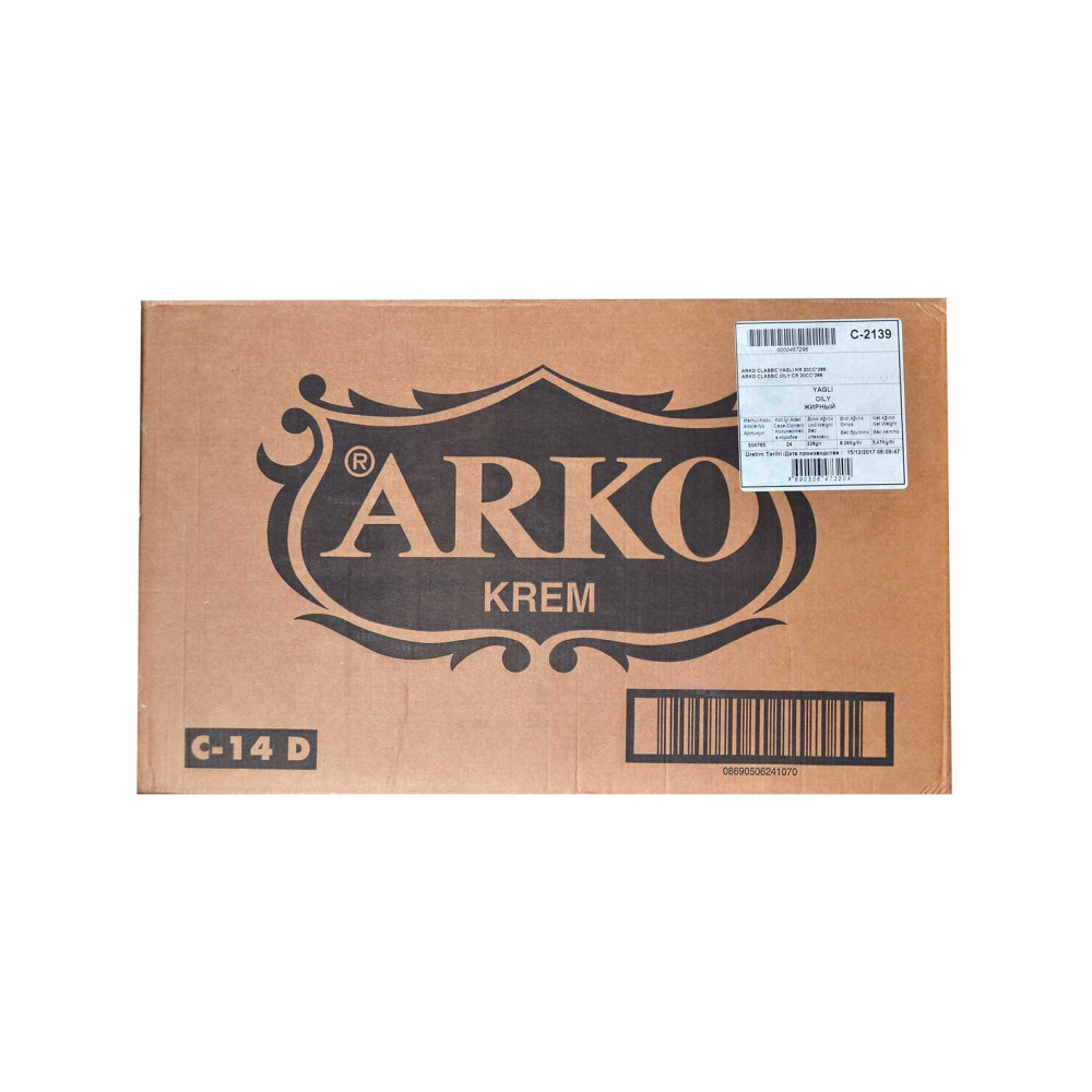 Arko Yağlı Krem 20 ml 12'li Classic