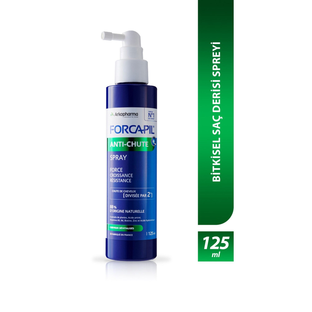 Arkopharma Forcapil® Anti-hair Loss Spray – Saç Dökülmesine Karşı Bitkisel Saç Spreyi - 125 Ml Saç Bakım Maskeleri & Serumlar & Spreyler Fiyatı