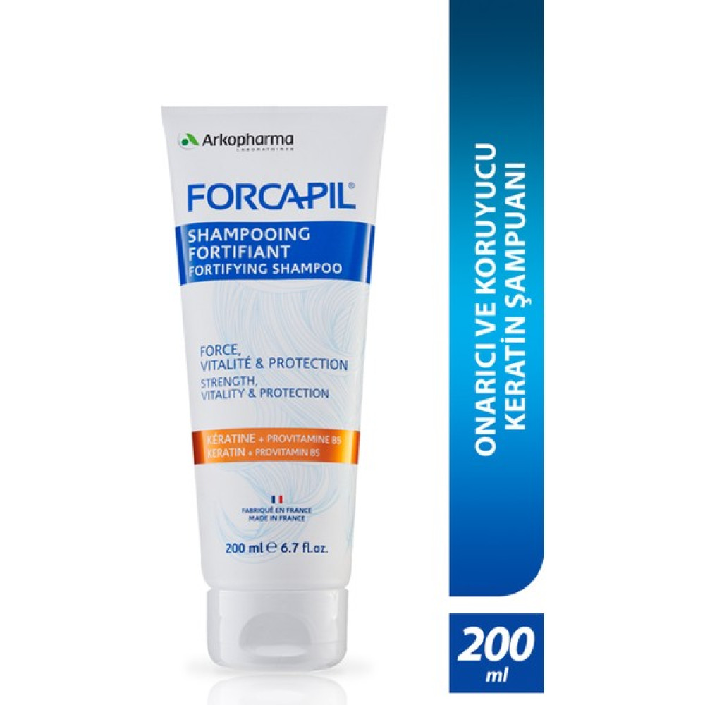 Arkopharma Forcapil® Fortifying Shampoo – Onarıcı ve Koruyucu Şampuan Şampuan ve Saç Kremi Fiyatı