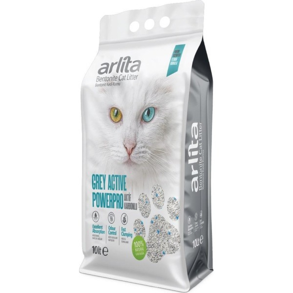Arlita Grey Actıve Powerpro Aktif Karbonlu Fresh Kokulu Ince Taneli Topaklanan 10 Litre Kedi Kumu Evcil Hayvan Ürünleri Fiyatı