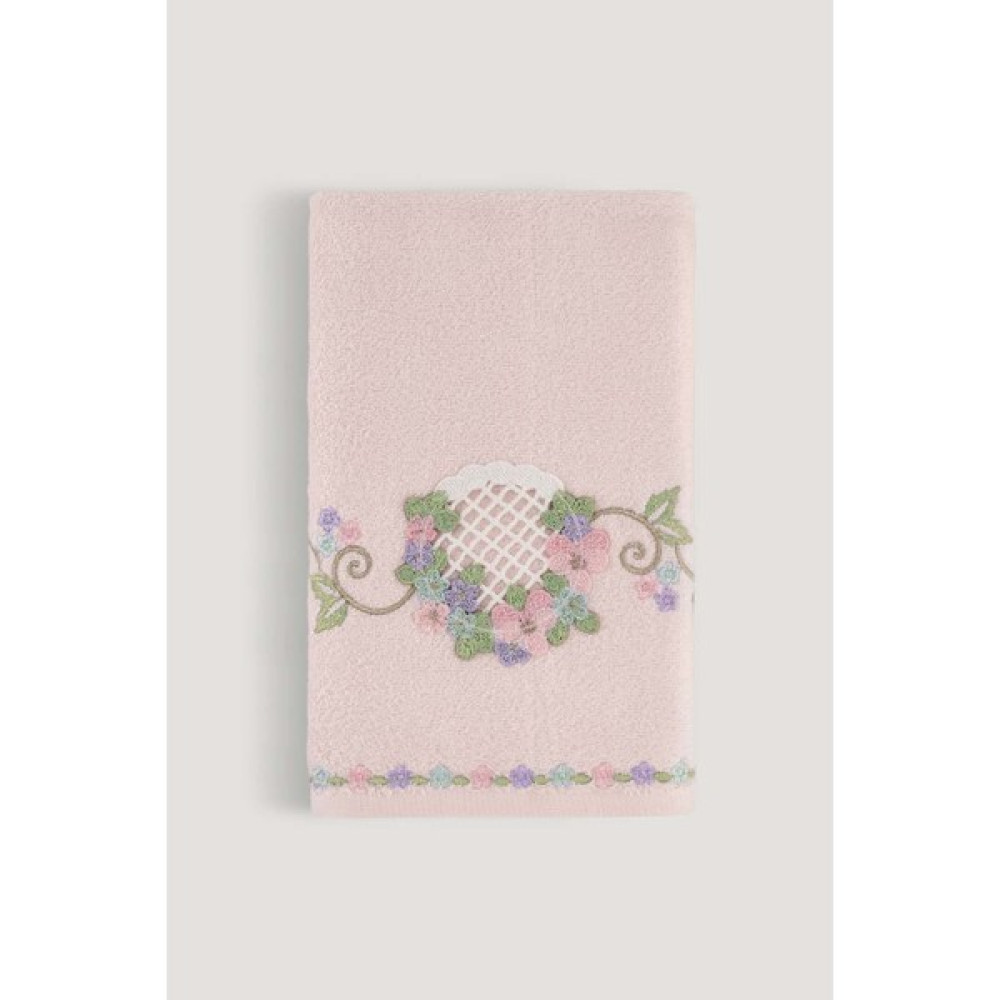 Arliva Home Menekse Bambu Nakıslı Havlu Pudra 50X90 - 50 x 90 cm El / Yüz Havlusu Fiyatı
