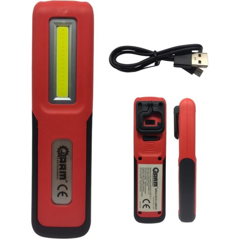 Arm 18001 Mıknatıs Şarjlı LED Fener Lamba Powerbank 240 Lümen 3W El Feneri Fiyatı