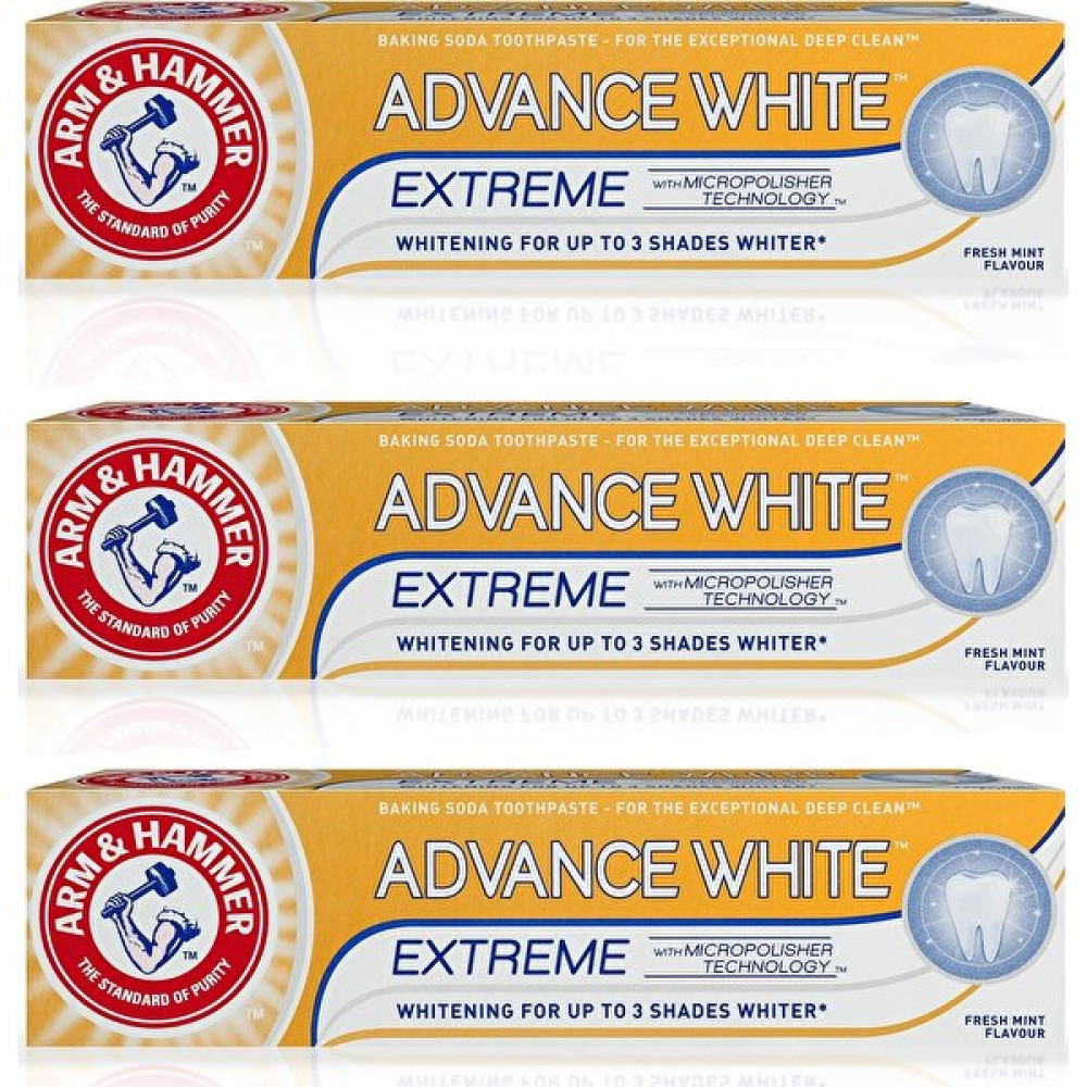 Arm Hammer 3 x 3 Tona Kadar Beyazlatıcı Diş Macunu - Advance White 75 ml Diş Macunları Fiyatı