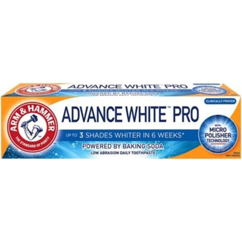 Arm Hammer Advanced White Pro Toothpaste 75 ml Diş Macunları Fiyatı