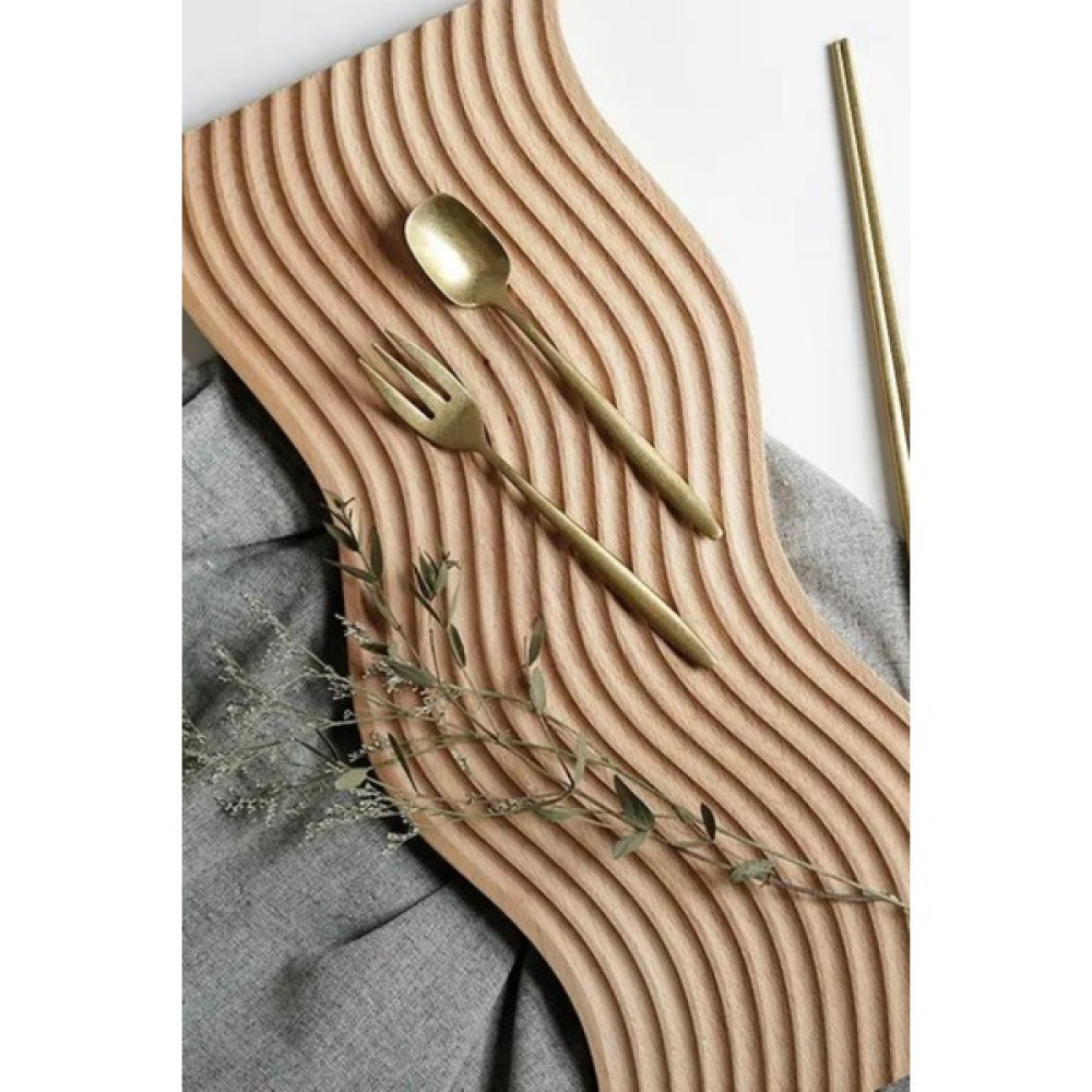 Arma House Bohem Dikdörtgen Bambu Kahve ve Dekoratif Sunum Tepsisi 32 cm Servis Tepsisi Fiyatı