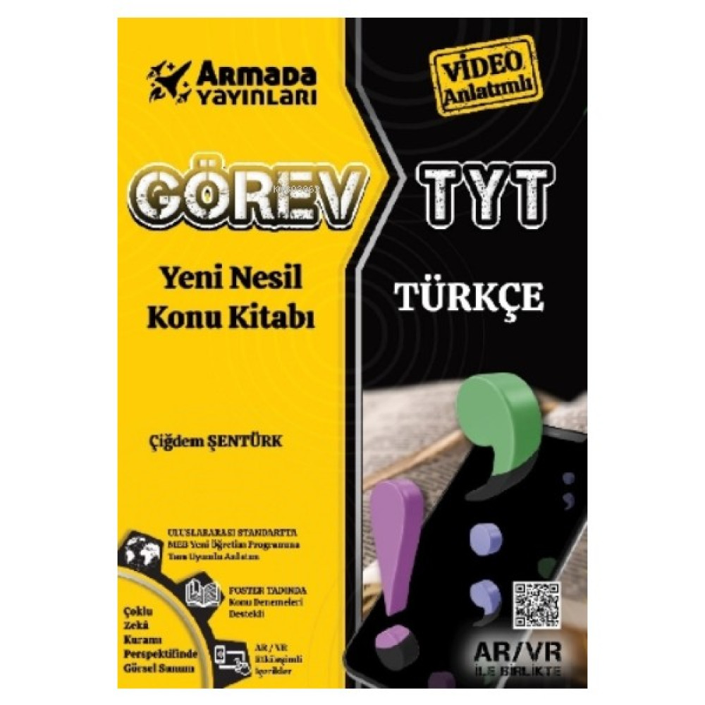 Armada Yayıncılık Tyt Görev Türkçe Yeni Nesil Konu Kitabı - Çiğdem Şentürk Yabancı Dil Kitapları Fiyatı