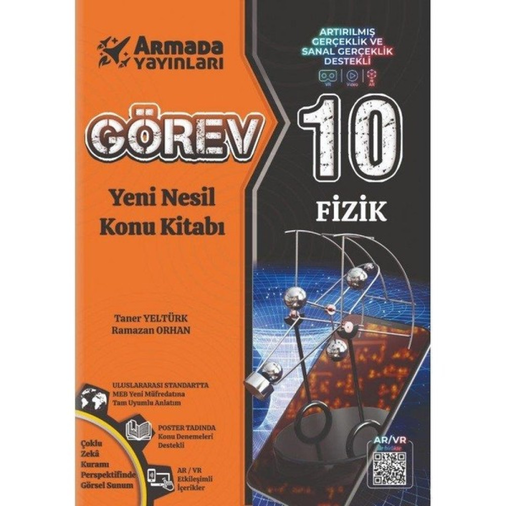 Armada Yayınları Görev 10. Sınıf Fizik Yeni Nesil Konu Kitabı Fizik Fiyatı