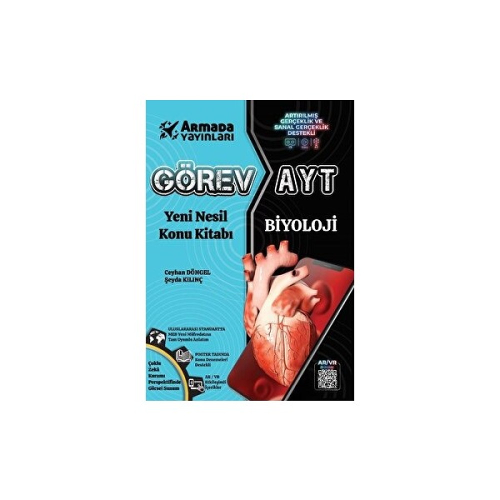 Armada Yayınları Görev AYT Biyoloji Yeni Nesil Konu Kitabı Temel Yeterlilik Testi (TYT) Fiyatı