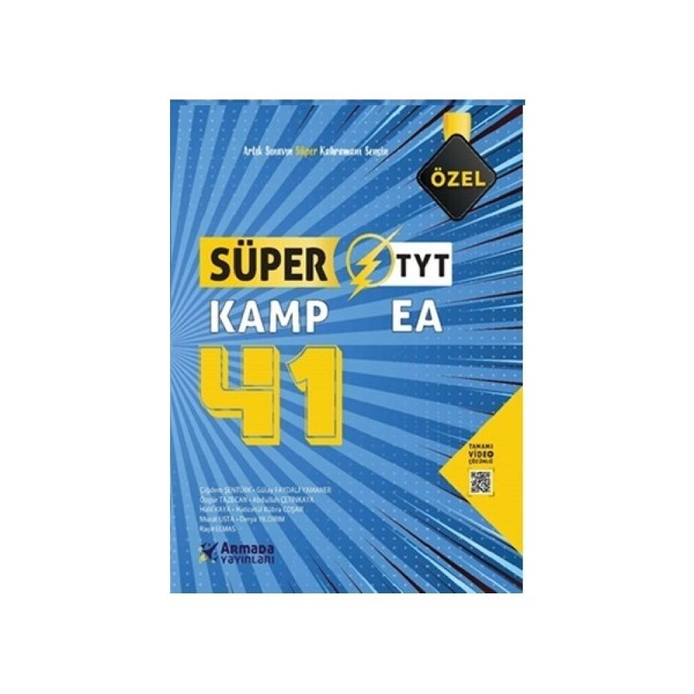 Armada Yayınları TYT Süper EA 41 Kamp Soru Bankası Tüm Dersler Fiyatı