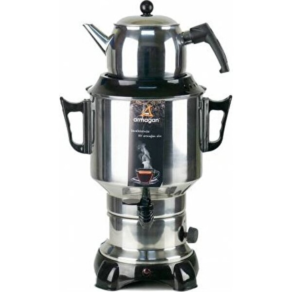 Armağan 6 Litre Demlikli Çay Makinesi & Çay Otomatı & Semaver Semaver Fiyatı