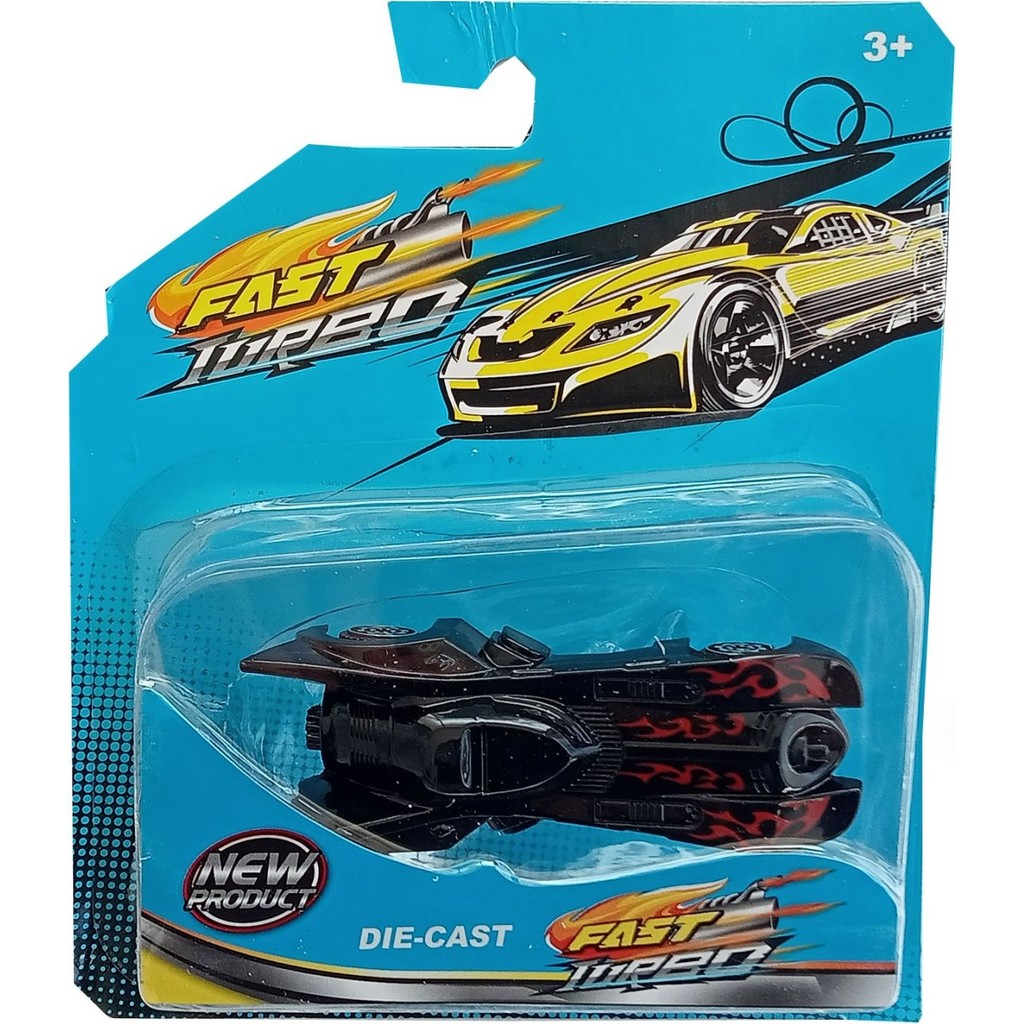 Armağan Oyuncak Ateş Boyalı Yarasa Araba Die Cast 1:64 Ölçekli Metal Tasarım - Siyah Anne Bebek Oyuncak Fiyatı