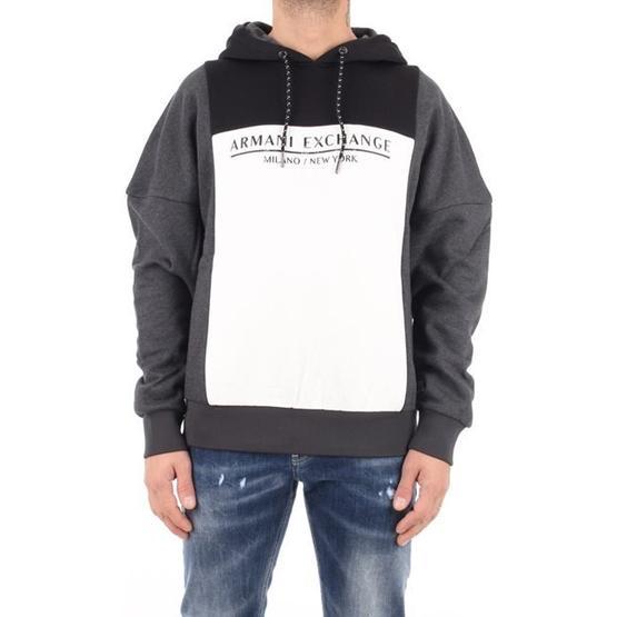 Armani Exchange 6HZMLE-ZJLBZ-8221 Gri Erkek Sweatshirt Erkek Sweatshirt Fiyatı