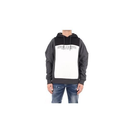 Armani Exchange 6HZMLE-ZJLBZ-8221 Gri Erkek Sweatshirt