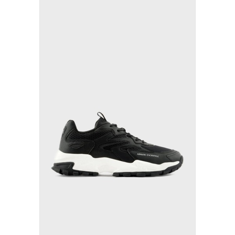 Armani Exchange Logolu Sneaker Ayakkabı Erkek Ayakkabı XUX159 XV642 N814 Erkek Ayakkabıları Fiyatı