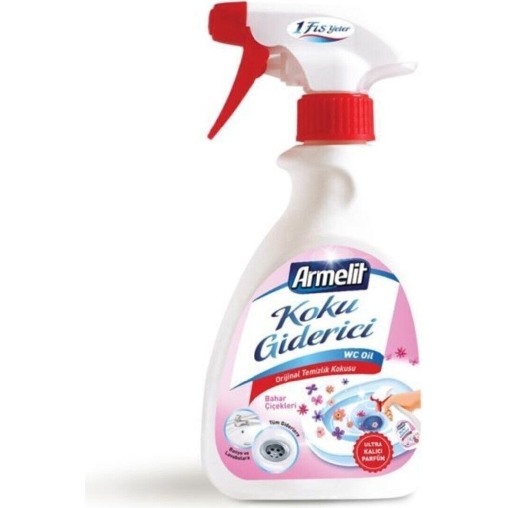 Armelit Koku Giderici Bahar Çiçekleri 250 ml Su Bazlı Ferahlatıcı Temizlik Ürünü Diğer Fiyatı