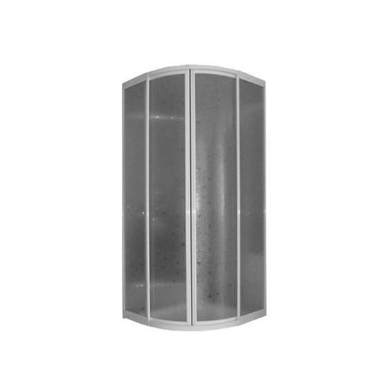 Armina 100x100 cm Oval Seri Cam Duşakabin + Duş Teknesi