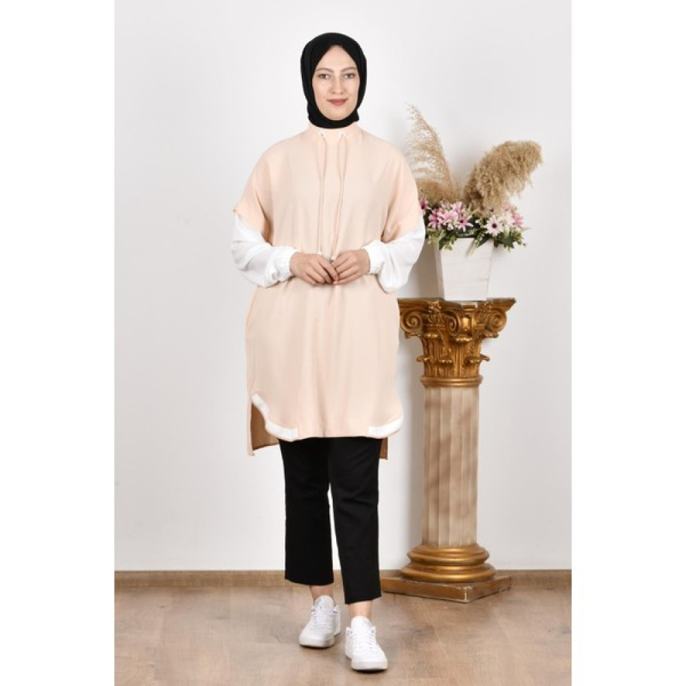 Armine 22YT459-1 Kadın Pudra Trend Tunik Tunik Fiyatı